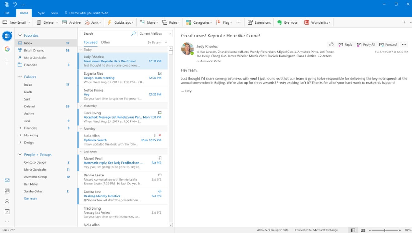 Microsoft Outlook w pakiecie Office 2019 Professional Plus